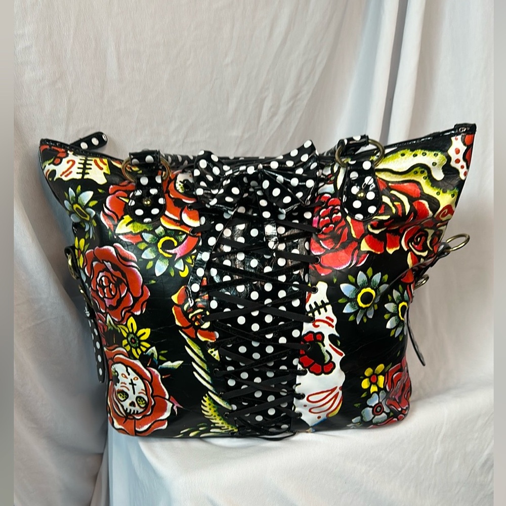 Floral Polka Dot Women's Bag